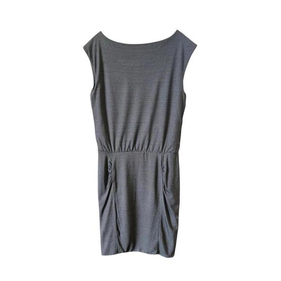 Athleta Gray Sleeveless Casual Women's Dress - Picture 4 of 6